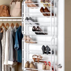 Over the door shoe rack (36 shoes)