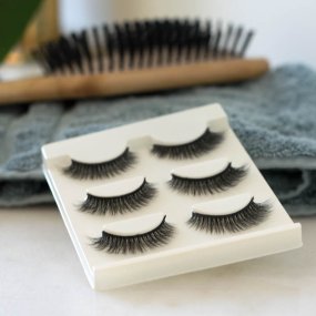 Natürliche falsche Wimpern (3 Paare)