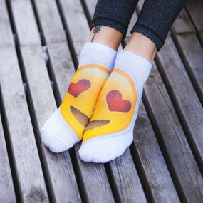 Emoji Socken (4 paar)