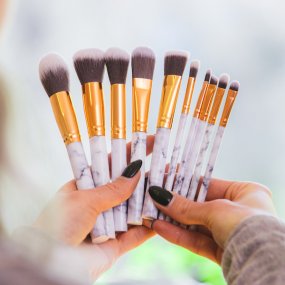 Professionelle Marmor-Schminkpinsel (10)