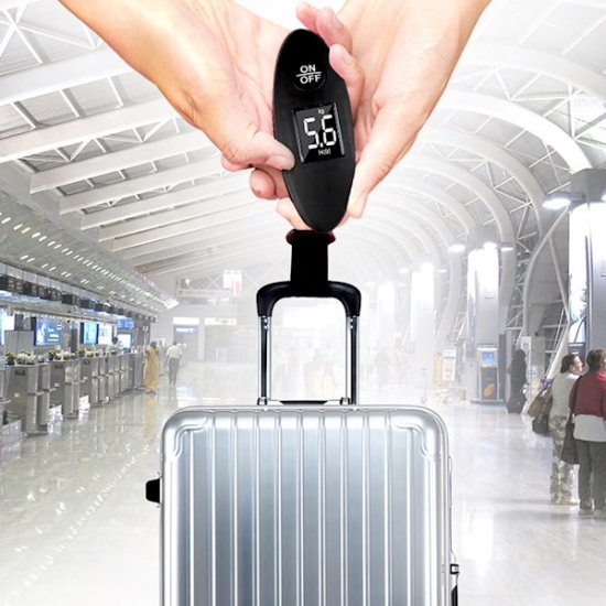 Digitale Gepäckwaage - zum Schließen ins Bild klicken