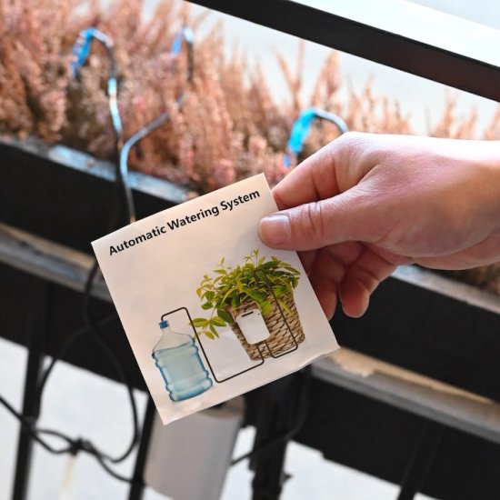 Automatische Blumenbewässerung (6er Pack) - zum Schließen ins Bild klicken