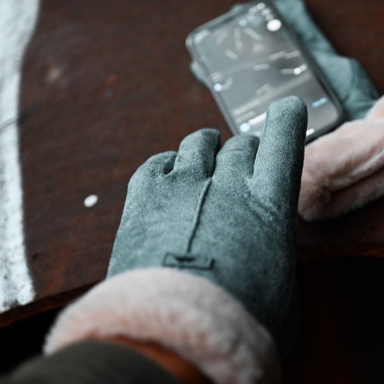 Touchscreen Handschuhe für Damen - zum Schließen ins Bild klicken