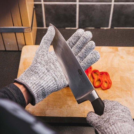 Schutzhandschuhe zum Schneiden (Edelstahl) - zum Schließen ins Bild klicken