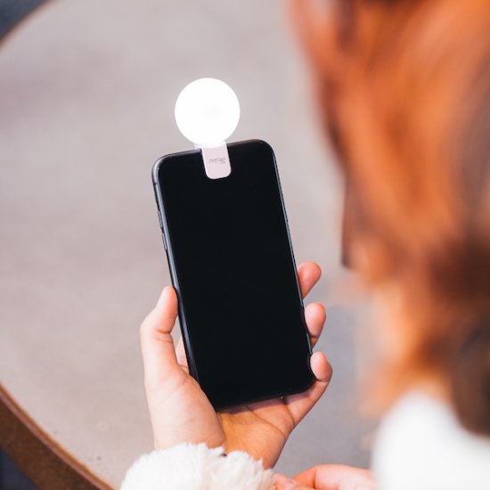 LED Selfie Lampe - zum Schließen ins Bild klicken