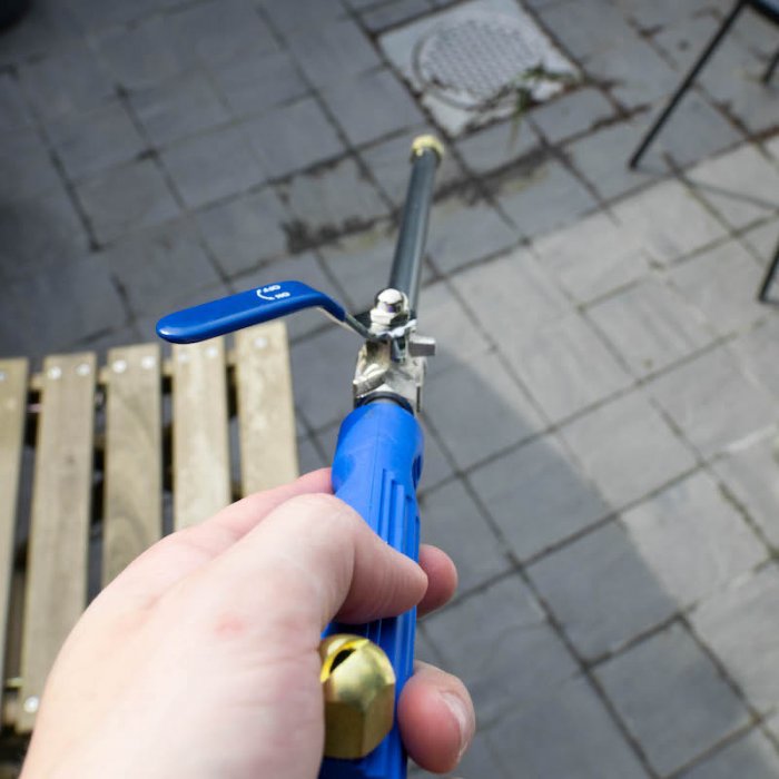 Hochdruck für den Gartenschlauch