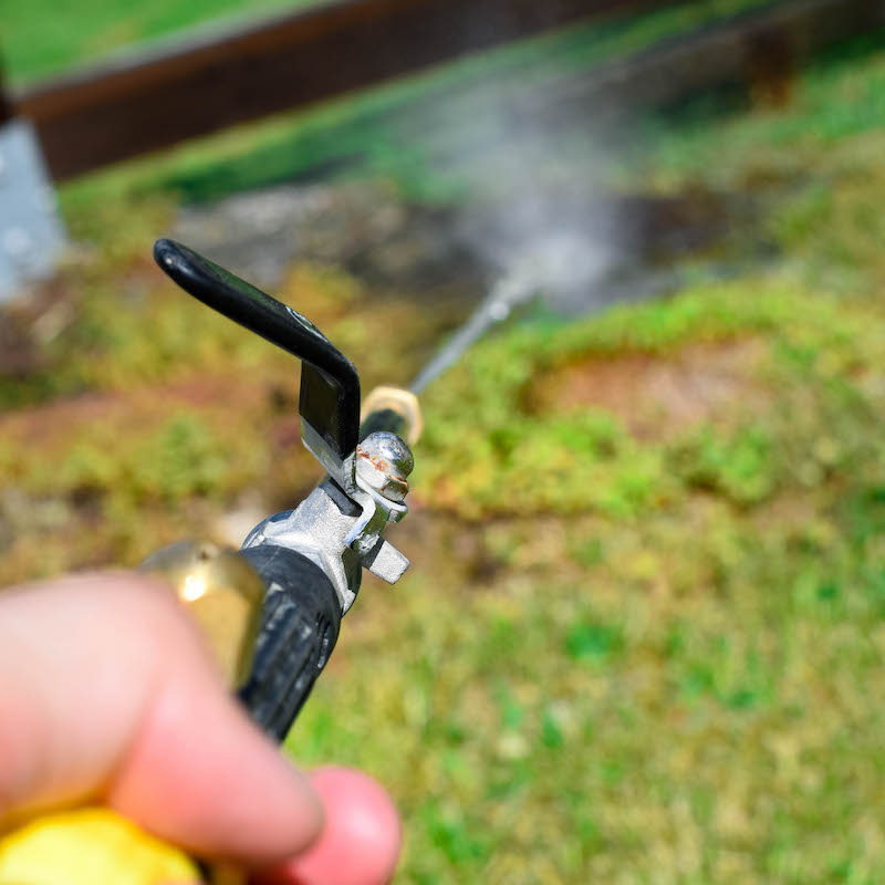 Hochdruck für den Gartenschlauch