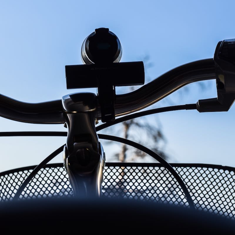 Leistungsstarkes Fahrradlicht (USB-Aufladung)
