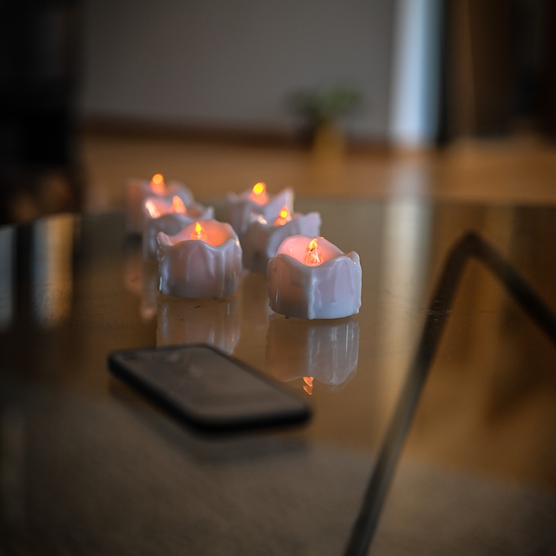 LED-Teelichter (6er-Pack)