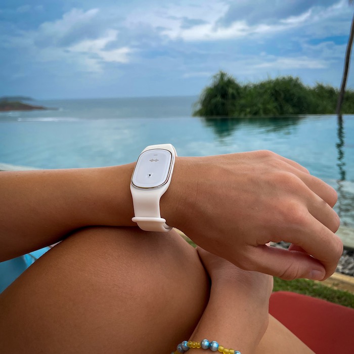 Moskito-Armband mit Ultraschall