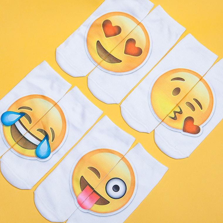 Emoji Socken (4 paar)