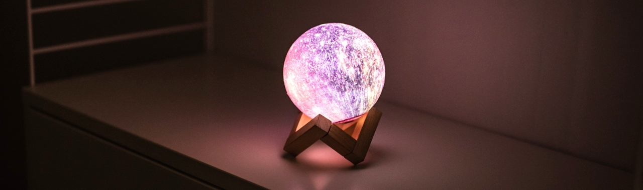 Mondlampe 3D