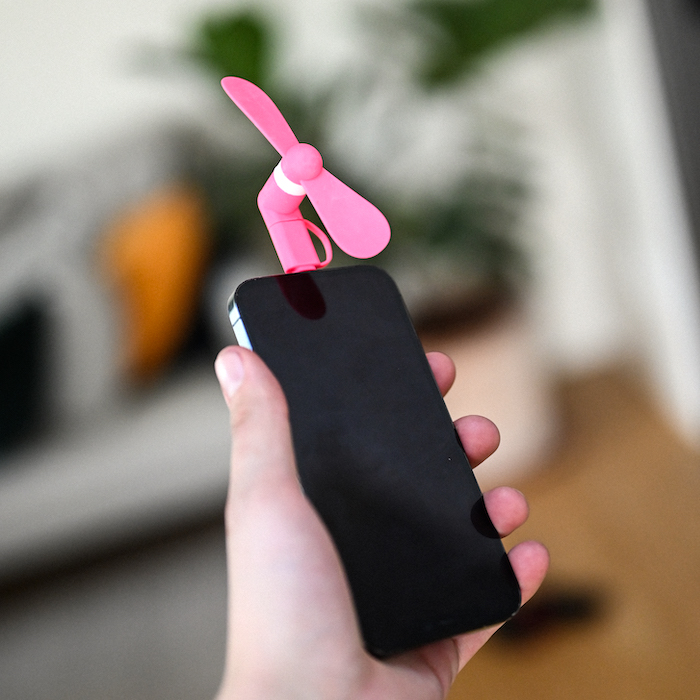 Mini-Lüfter für iPhone und Android