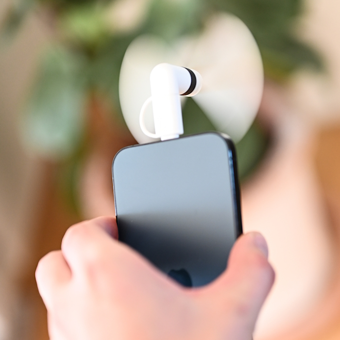 Mini-Lüfter für iPhone und Android