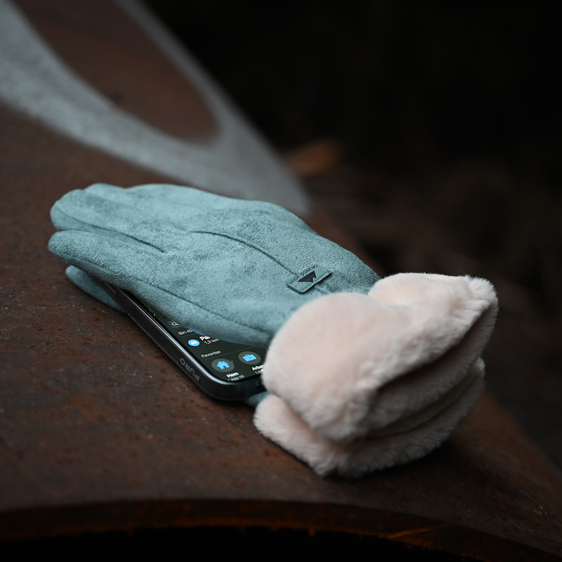 Touchscreen Handschuhe für Damen - zum Schließen ins Bild klicken