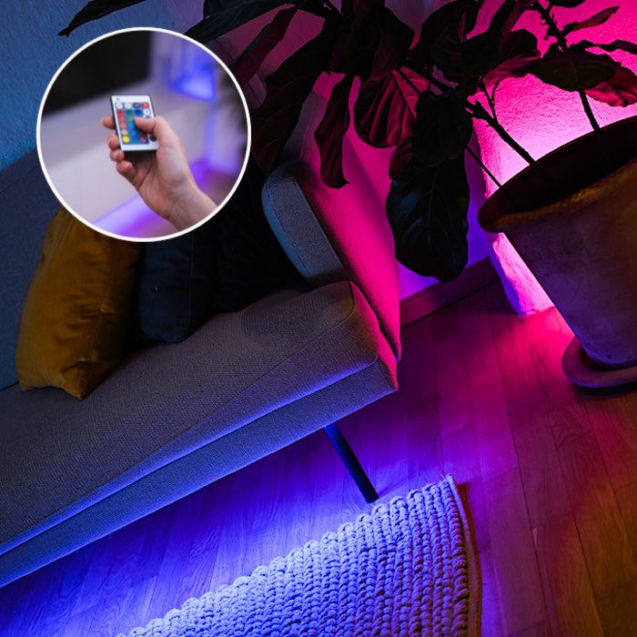 Selbstklebende LED-Beleuchtung (3 m)