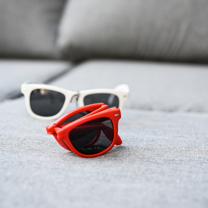 Sonnenbrille in Wayfarer-Ausführung